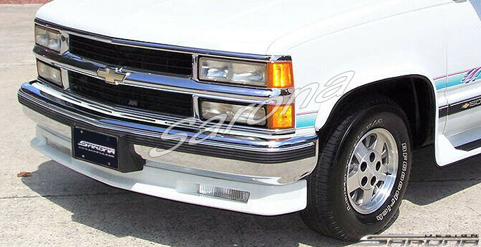 Custom Chevy Suburban  SUV/SAV/Crossover Front Lip/Splitter (1988 - 1999) - $375.00 (Part #CH-027-FA)